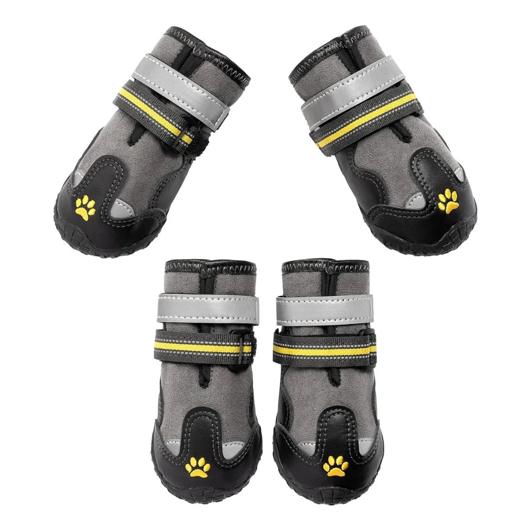 SnowGrip Waterproof Dog Shoes (Reflective) - Petifo