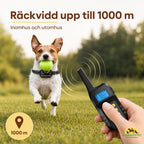 Anti-bark Collar DuoControl Range up to 1000 m  indoors and outdoors Petifo