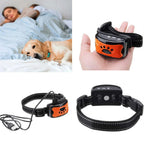 Anti-bark collar image of front and back - Petifo