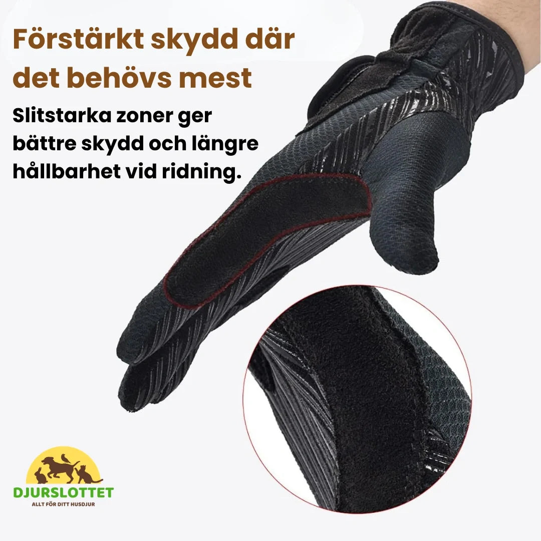 Boodun Riding Gloves horse Reinforced protection where it is needed most - Petifo