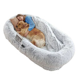 CozyCloud-stor hundeseng til mennesker