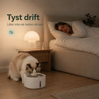 Detixy Wireless Water Fountain quiet operation - Petifo