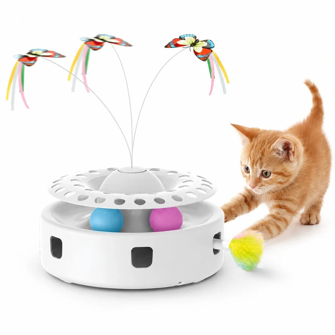 Felineo Butterfly Toy 3-in-1 - Petifo
