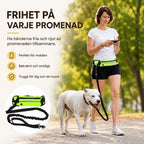 Flexura Dog Lead with waist bag freedom - Petifo