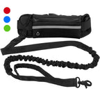 Flexura Dog Lead with waist bag black - Petifo