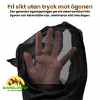 Fly mask horse with ear protection Clear vision without pressure on the eyes - Petifo