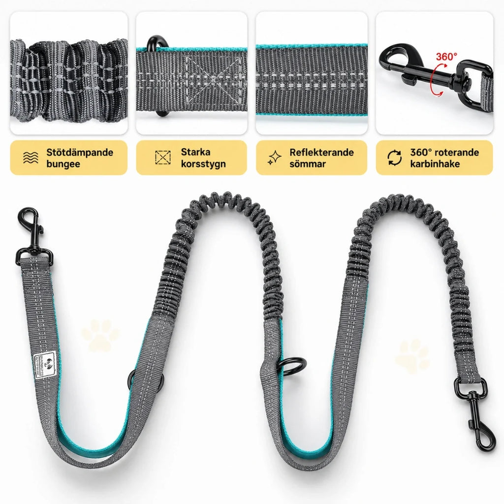 FreeRun Pro Training Lead with Waist Bag details - Petifo