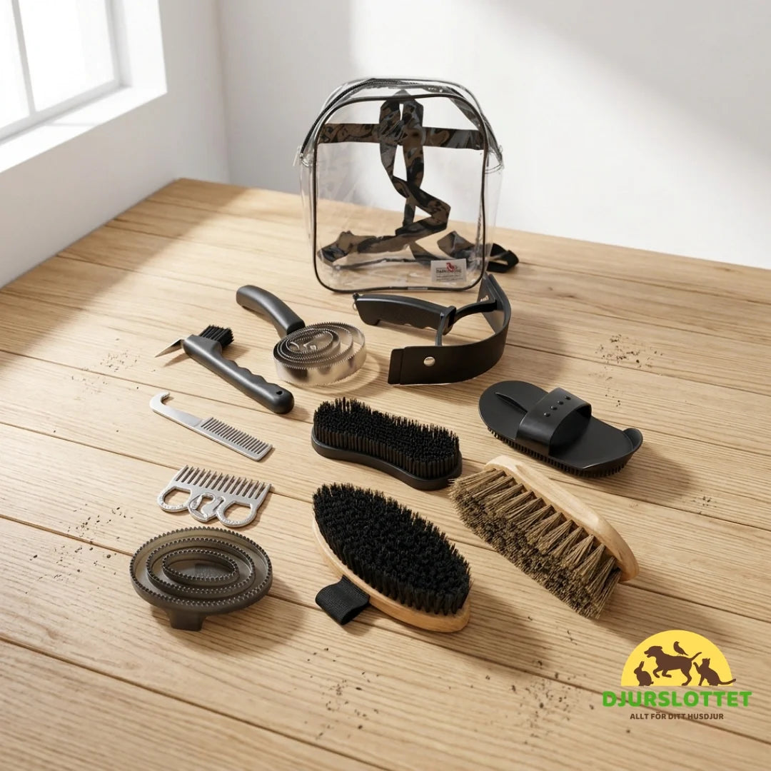 Horse Brushes Set with Bag User-friendly design  - Petifo