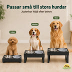 Adjustable Raised Bowl small to large dogs Petifo