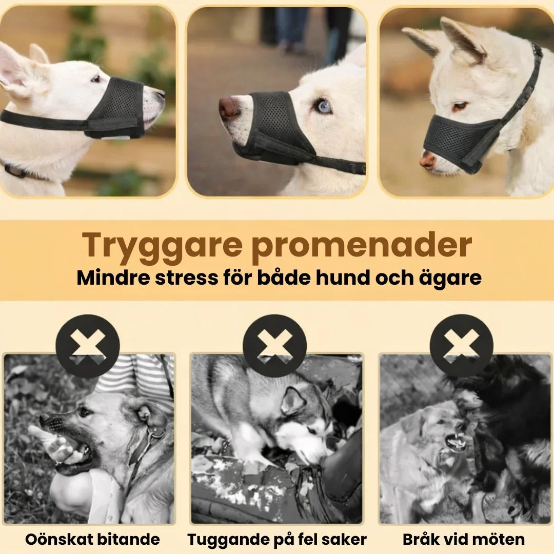 Dog Muzzle Safer walks -Petifo