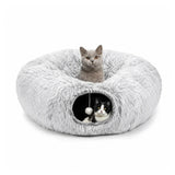 Donut-kattetunnel og -seng