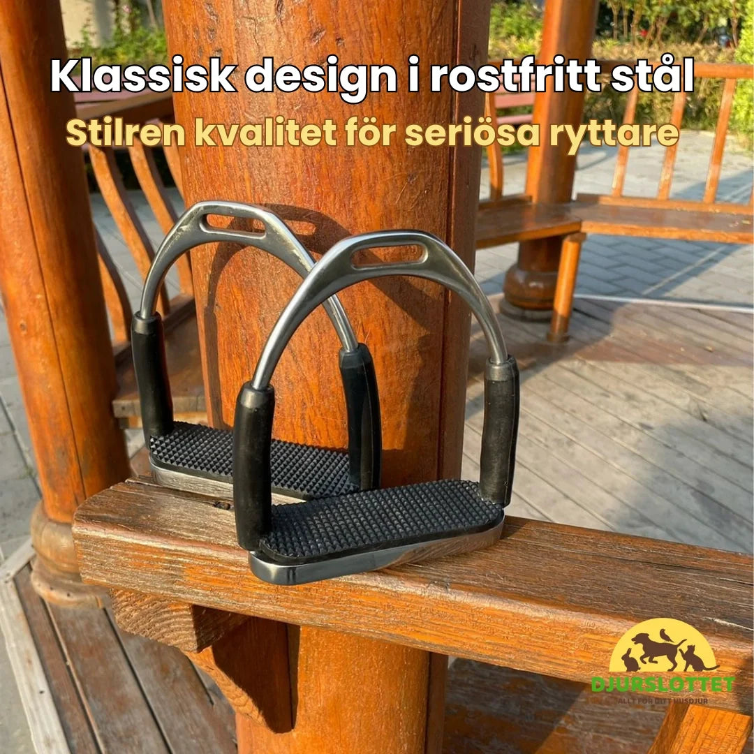 Stainless Steel Stirrups Classic stainless steel design - Petifo
