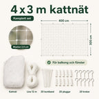 SafeGuard cat net size 4x3 metres - Petifo