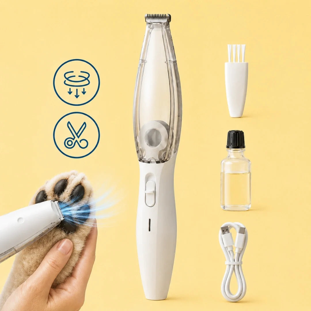 Silvetti Paw Trimmer with Collector Package contents --- Petifo