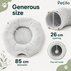 Size of Donut Cat Tunnel Bed - Petifo