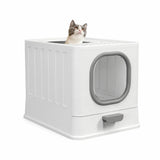 Detixy-overdækket kattebakke