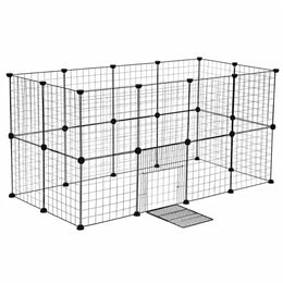 35 paneler + 1 dørpanel - Black