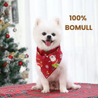 Christmas Bandana for Dogs Soft comfort Petifo