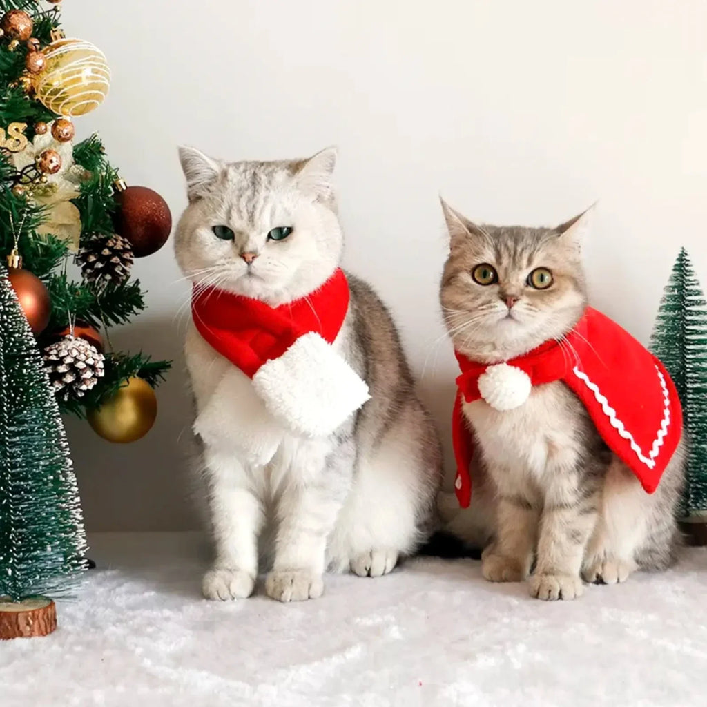 Christmas scarf for cats - Petifo