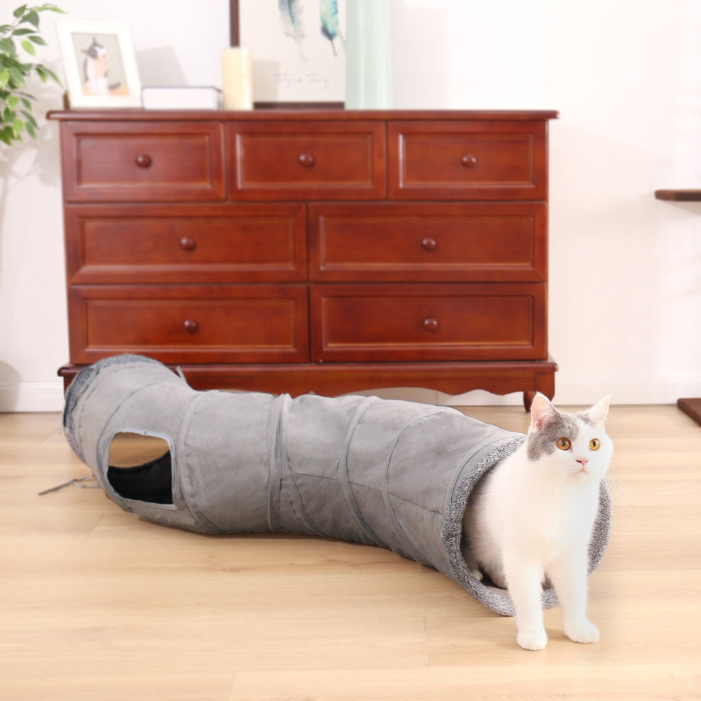 Foldable Cat Tunnel Mocca - Petifo
