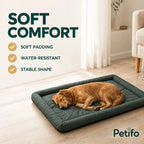 PawHut Foldable Dog Bed – soft comfort - Petifo